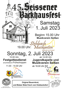 backhausfest plakat 2023